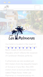 Mobile Screenshot of hotel-las-palmeras.com